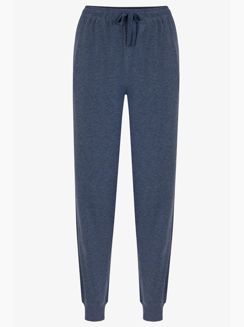Ensemble de pyjama homme weekend à rayures, manches longues, jogger penti Bleu - Kiabi