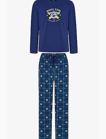 Ensemble de pyjama homme zone à manches longues penti