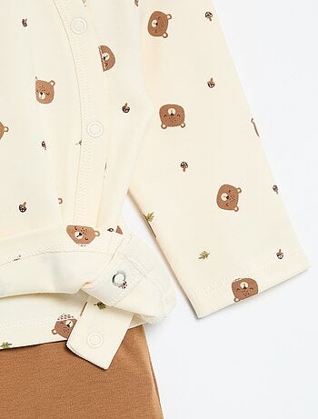 Ensemble de pyjama interlock - 2 pièces