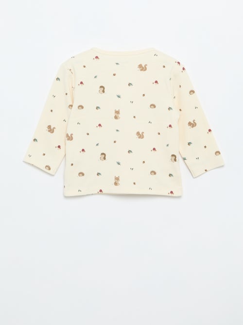 Ensemble de pyjama interlock - 2 pièces - Kiabi