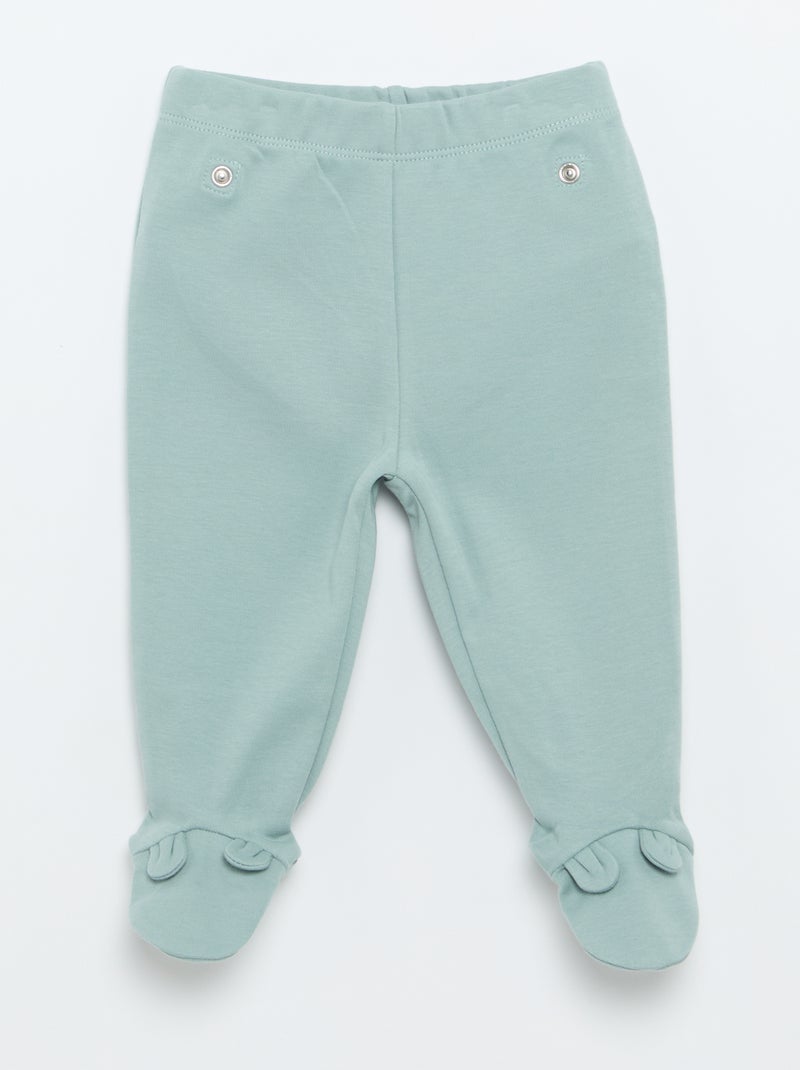 Ensemble de pyjama interlock - 2 pièces Bleu - Kiabi