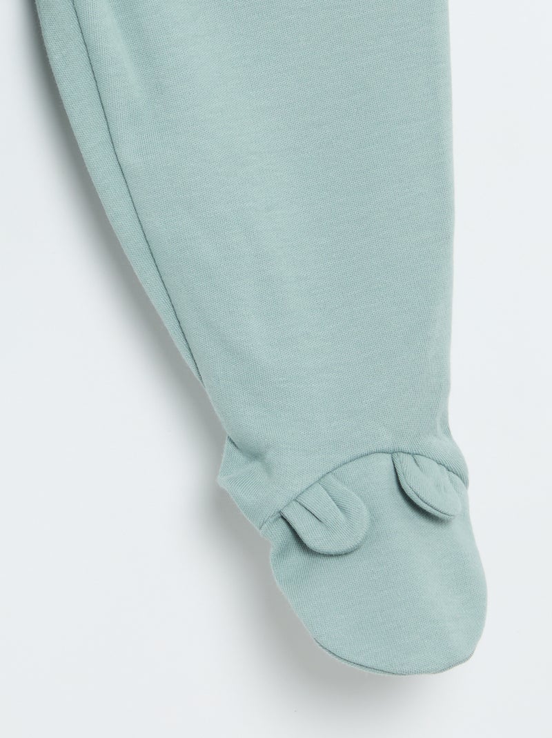 Ensemble de pyjama interlock - 2 pièces Bleu - Kiabi