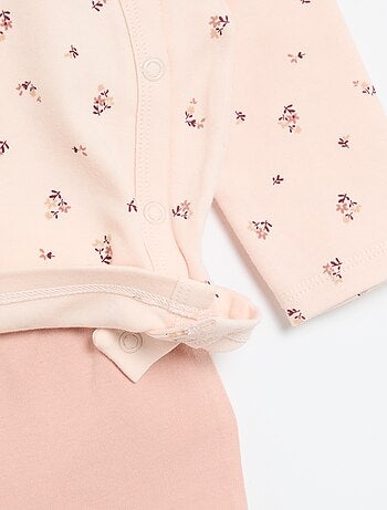 Ensemble de pyjama interlock - 2 pièces