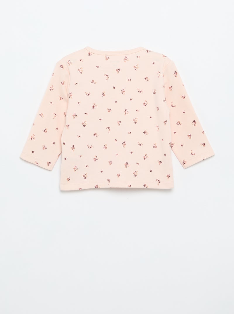 Ensemble de pyjama interlock - 2 pièces Rose - Kiabi