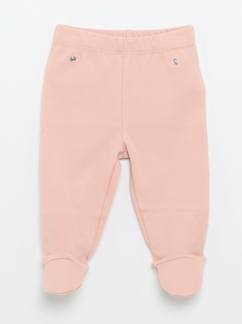 Ensemble de pyjama interlock - 2 pièces Rose - Kiabi