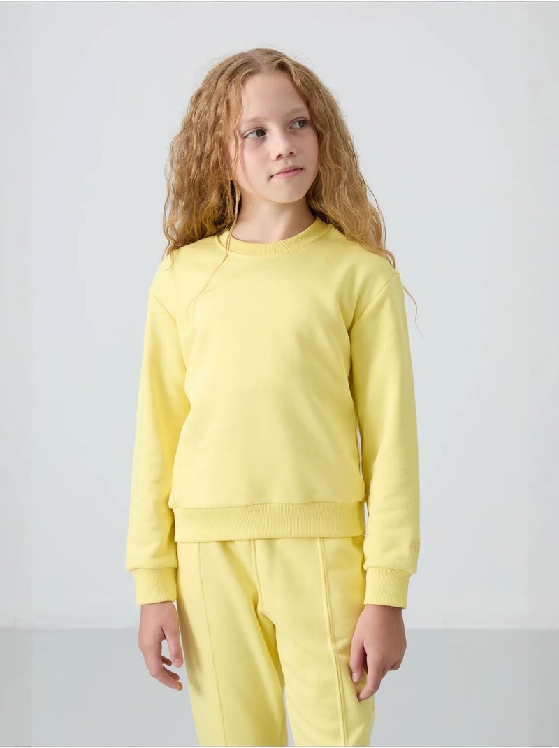 Ensemble de pyjama jeunesse en coton et polyester tommy Jaune citron - Kiabi