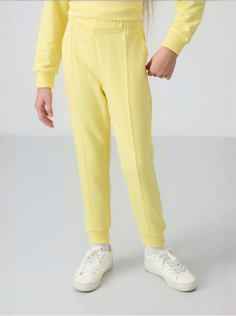 Ensemble de pyjama jeunesse en coton et polyester tommy Jaune citron - Kiabi