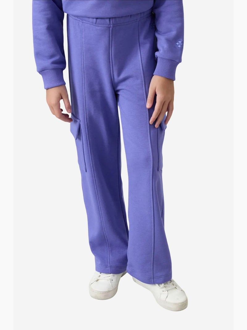 Ensemble de pyjama jeunesse en coton et polyester tommy Lavande - Kiabi