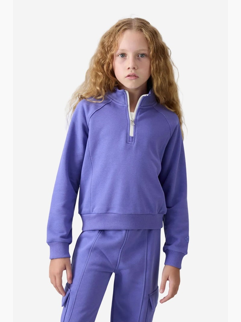 Ensemble de pyjama jeunesse en coton et polyester tommy Lavande - Kiabi