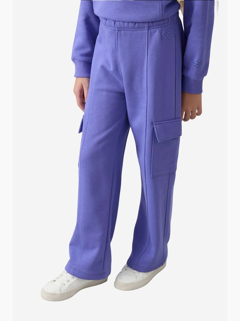 Ensemble de pyjama jeunesse en coton et polyester tommy Lavande - Kiabi