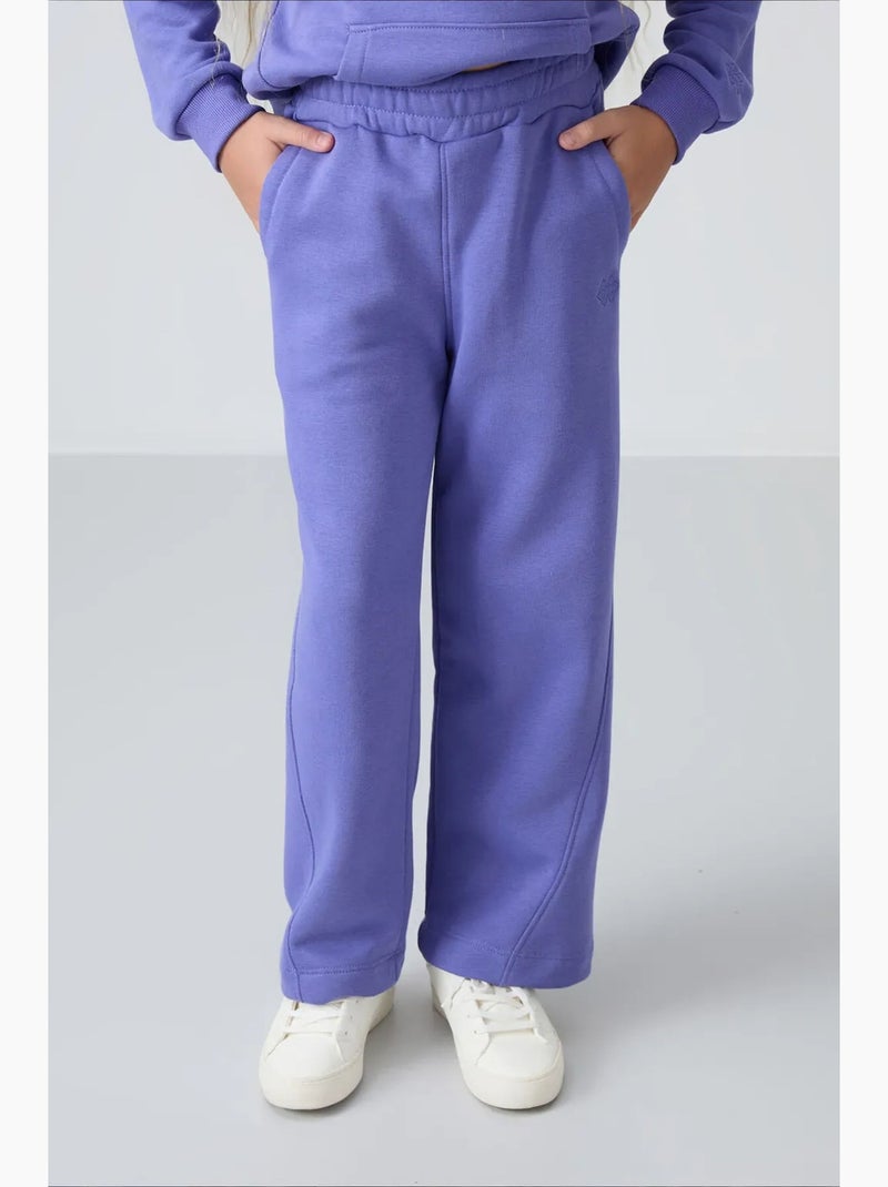 Ensemble de pyjama jeunesse en coton et polyester tommy Lavande - Kiabi