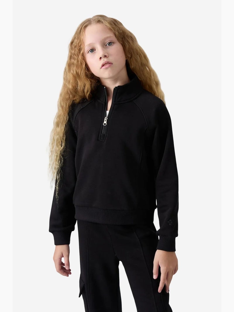 Ensemble de pyjama jeunesse en coton et polyester tommy Noir - Kiabi
