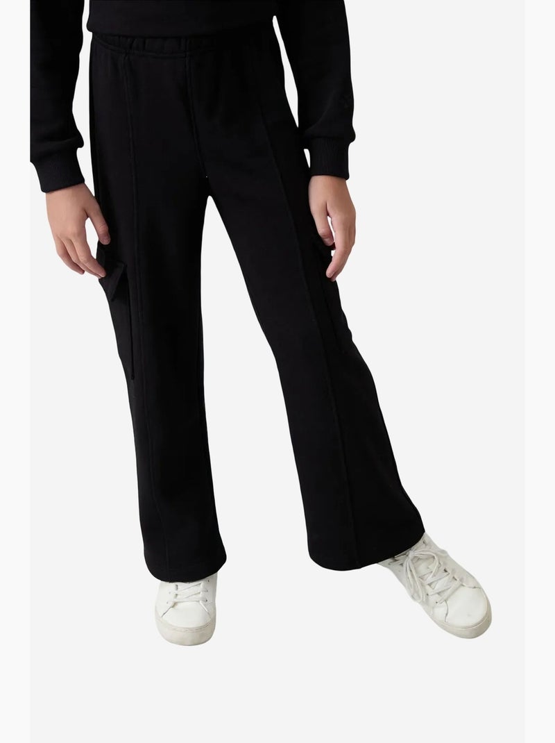 Ensemble de pyjama jeunesse en coton et polyester tommy Noir - Kiabi