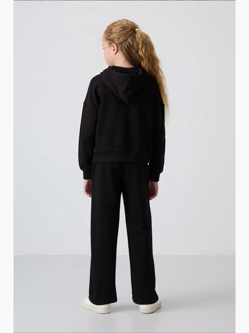 Ensemble de pyjama jeunesse en coton mélangé tommy Noir - Kiabi