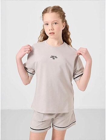 Ensemble de pyjama jeunesse en coton mélangé tommy