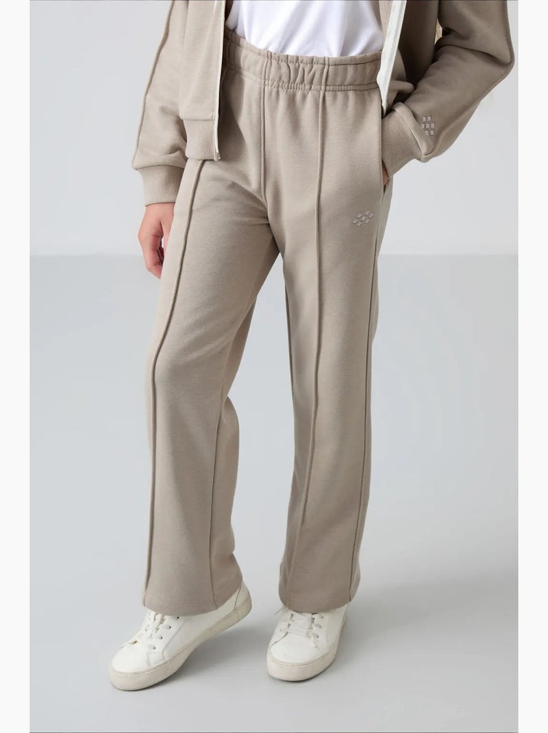 Ensemble de pyjama jeunesse en coton mélangé tommy Sable - Kiabi