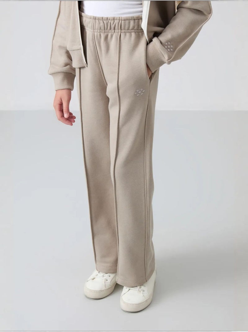 Ensemble de pyjama jeunesse en coton mélangé tommy Sable - Kiabi