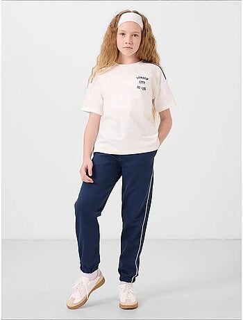 Ensemble de pyjama jeunesse en mélange de coton tommy