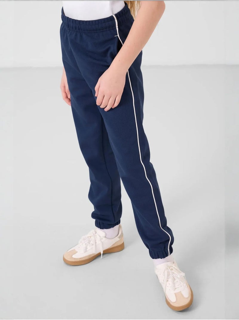 Ensemble de pyjama jeunesse en mélange de coton tommy Bleu marine - Kiabi