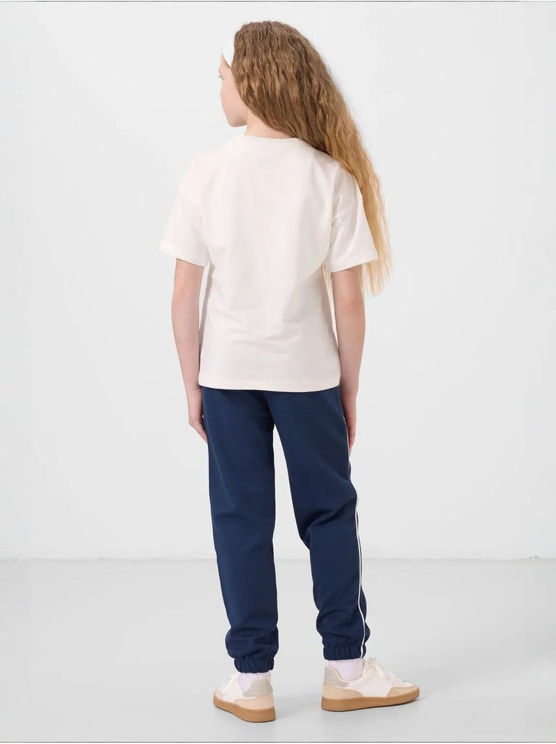 Ensemble de pyjama jeunesse en mélange de coton tommy Bleu marine - Kiabi