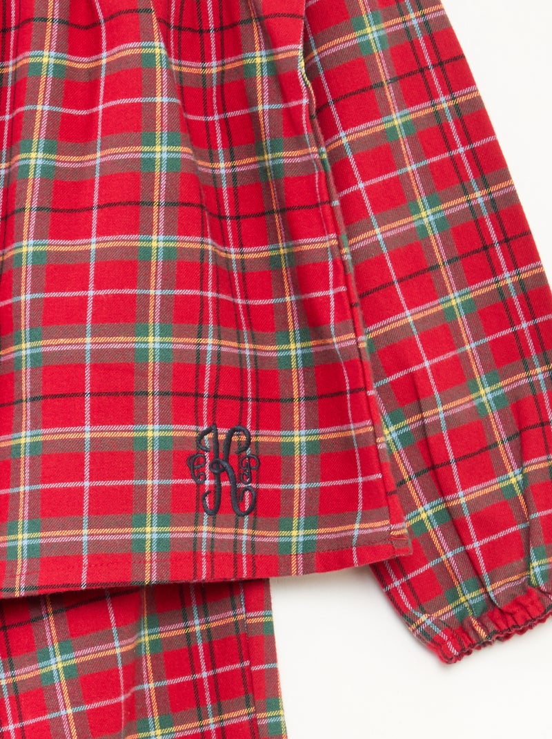 Ensemble de pyjama 'Kiabi & Catherine Painvin' en coton Rouge - Kiabi