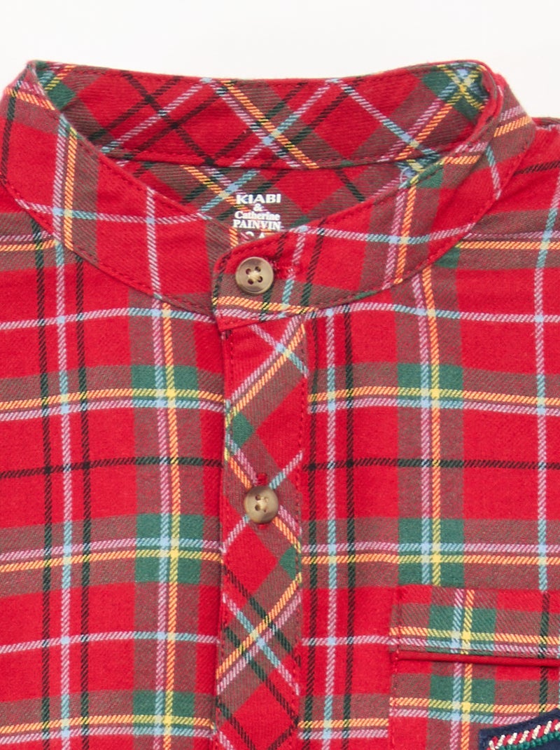 Ensemble de pyjama 'Kiabi & Catherine Painvin' en coton Rouge - Kiabi