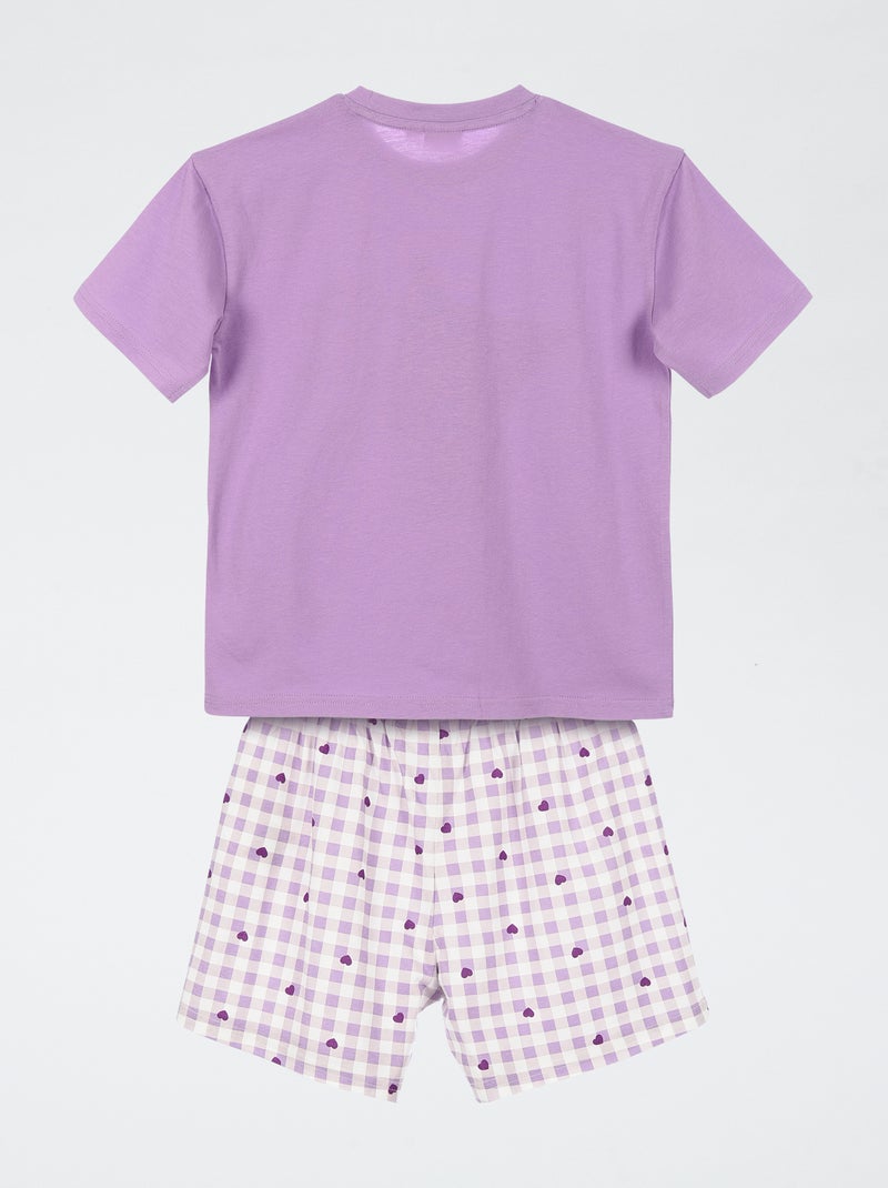 Ensemble de pyjama 'Kuromi' en coton Violet - Kiabi