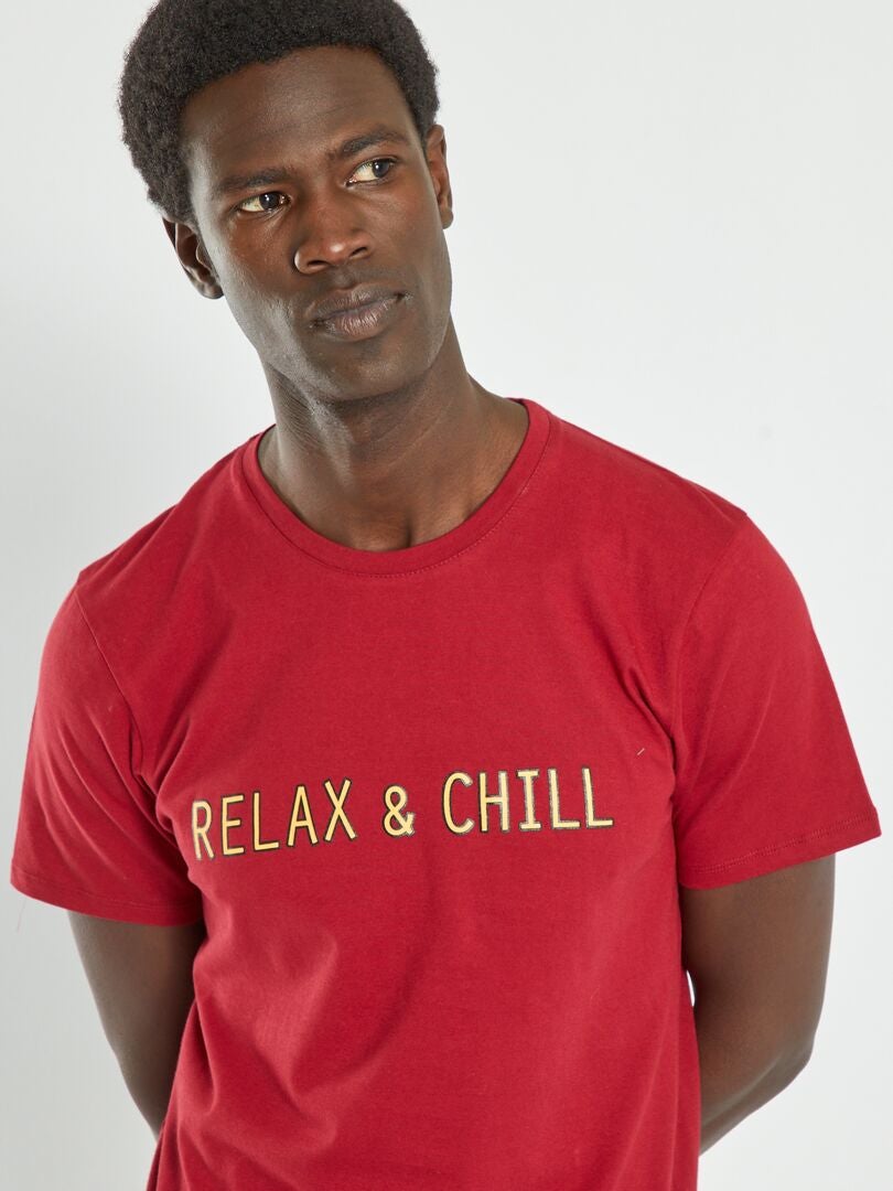Pyjama Homme 2 Pièces Arjen Kroos - Haut Rayé Et Pantalon, Maille Douce (90% Polyester, 10% élasthanne) - 4
