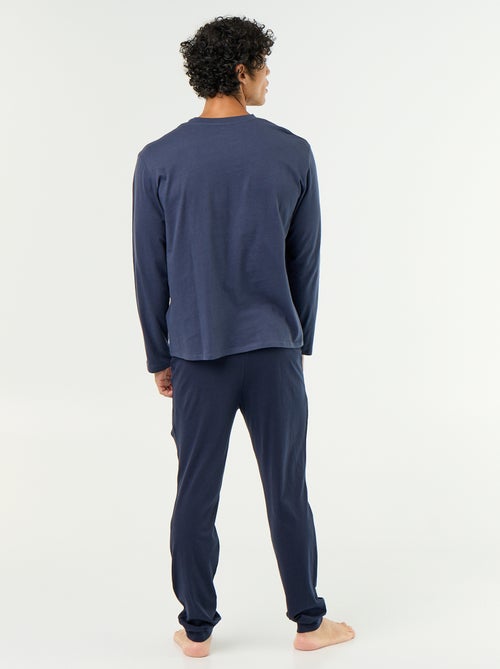 Ensemble de pyjama long en jersey - 2 pièces - Kiabi