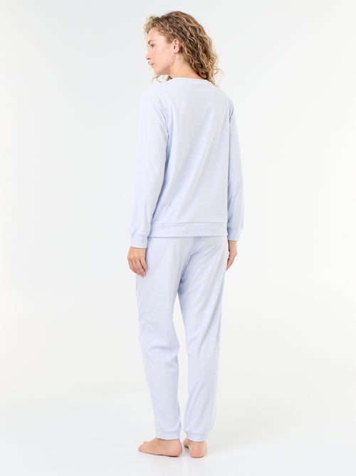 Ensemble de pyjama long en polaire - 2 pièces - Kiabi Ensemble de pyjama long en polaire - 2 pièces - Kiabi