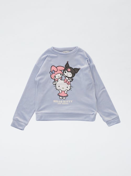 Ensemble de pyjama long en polaire 'Kuromi' 'Hello Kitty' - 2 pièces - Kiabi