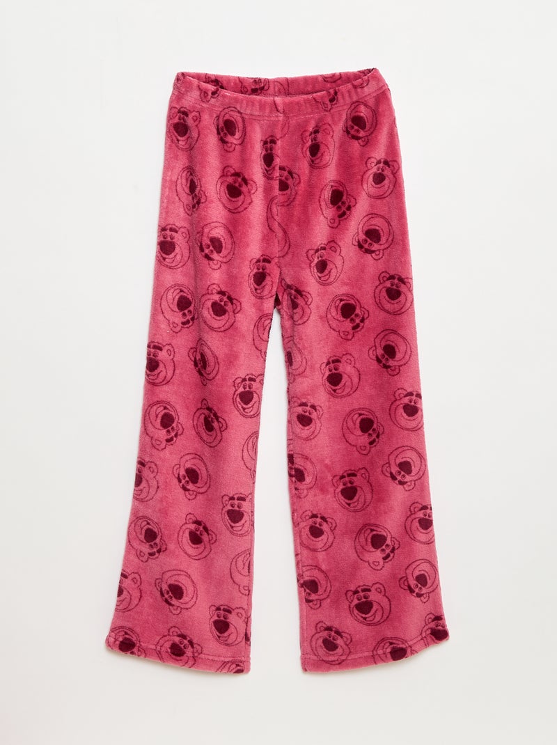 Ensemble de pyjama long en polaire 'Stitch' 'Disney' - 2 pièces Rose - Kiabi