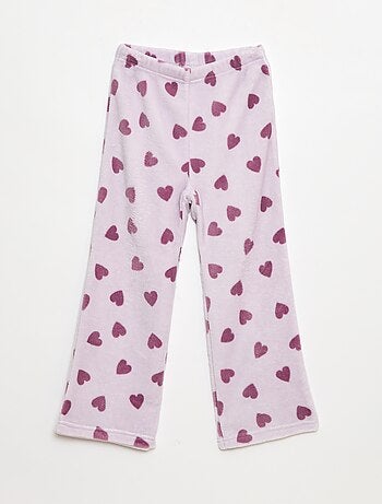 Ensemble de pyjama long en polaire 'Stitch' 'Disney' - 2 pièces