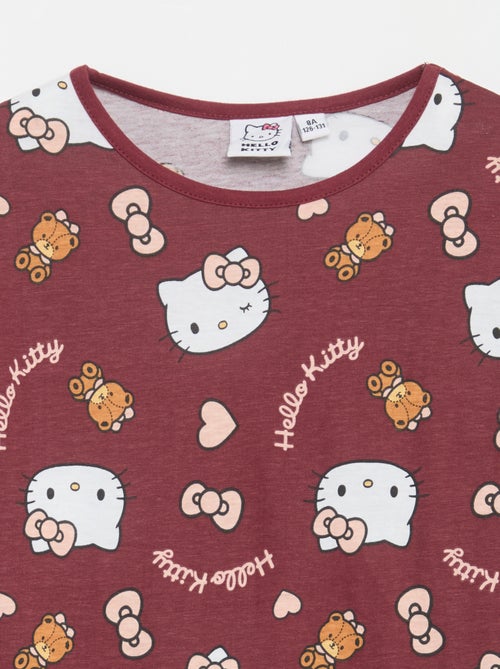 Ensemble de pyjama long 'Hello Kitty' - 2 pièces - Kiabi Ensemble de pyjama long 'Hello Kitty' - 2 pièces - Kiabi