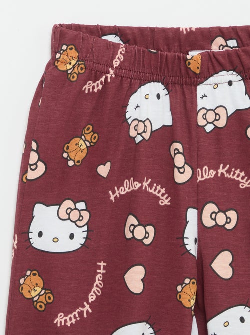 Ensemble de pyjama long 'Hello Kitty' - 2 pièces - Kiabi Ensemble de pyjama long 'Hello Kitty' - 2 pièces - Kiabi