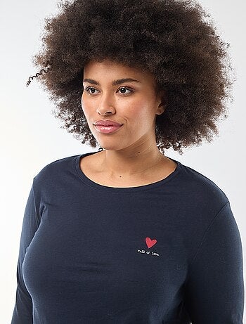 Ensemble de pyjama long imprimé - 2 pièces