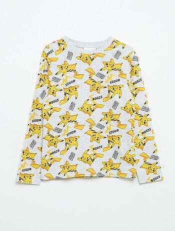 Ensemble de pyjama long 'Pikachu' 'Pokémon' - 2 pièces