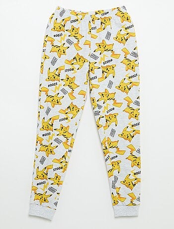Ensemble de pyjama long 'Pikachu' 'Pokémon' - 2 pièces