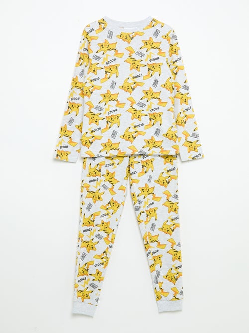 Ensemble de pyjama long 'Pikachu' 'Pokémon' - 2 pièces - Kiabi Ensemble de pyjama long 'Pikachu' 'Pokémon' - 2 pièces - Kiabi