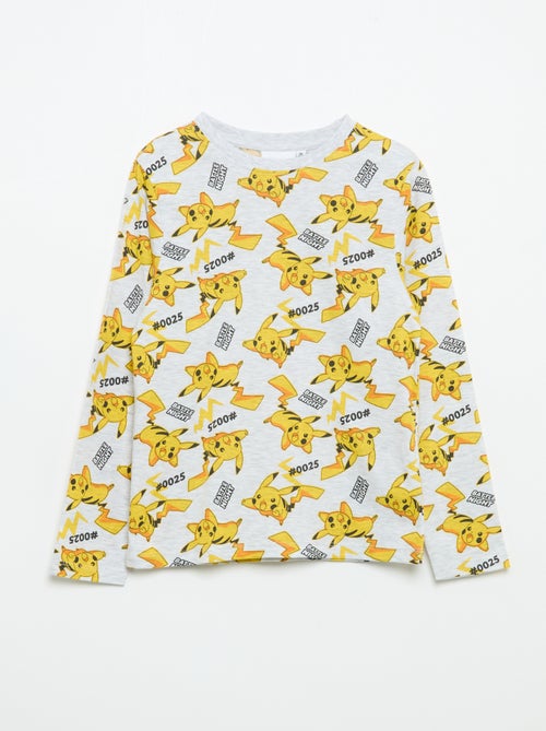 Ensemble de pyjama long 'Pikachu' 'Pokémon' - 2 pièces - Kiabi Ensemble de pyjama long 'Pikachu' 'Pokémon' - 2 pièces - Kiabi