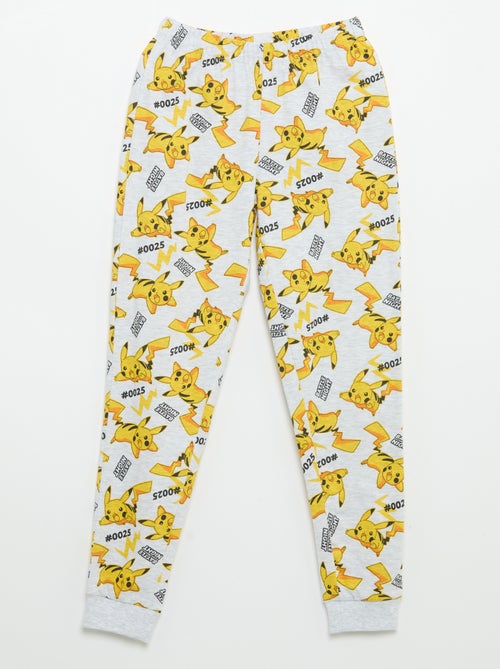 Ensemble de pyjama long 'Pikachu' 'Pokémon' - 2 pièces - Kiabi Ensemble de pyjama long 'Pikachu' 'Pokémon' - 2 pièces - Kiabi