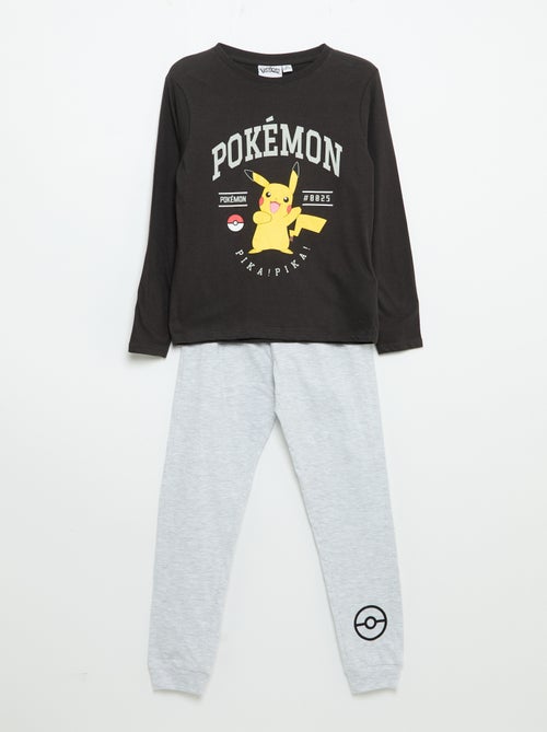 Ensemble de pyjama long 'Pikachu' 'Pokémon' - 2 pièces - Kiabi Ensemble de pyjama long 'Pikachu' 'Pokémon' - 2 pièces - Kiabi