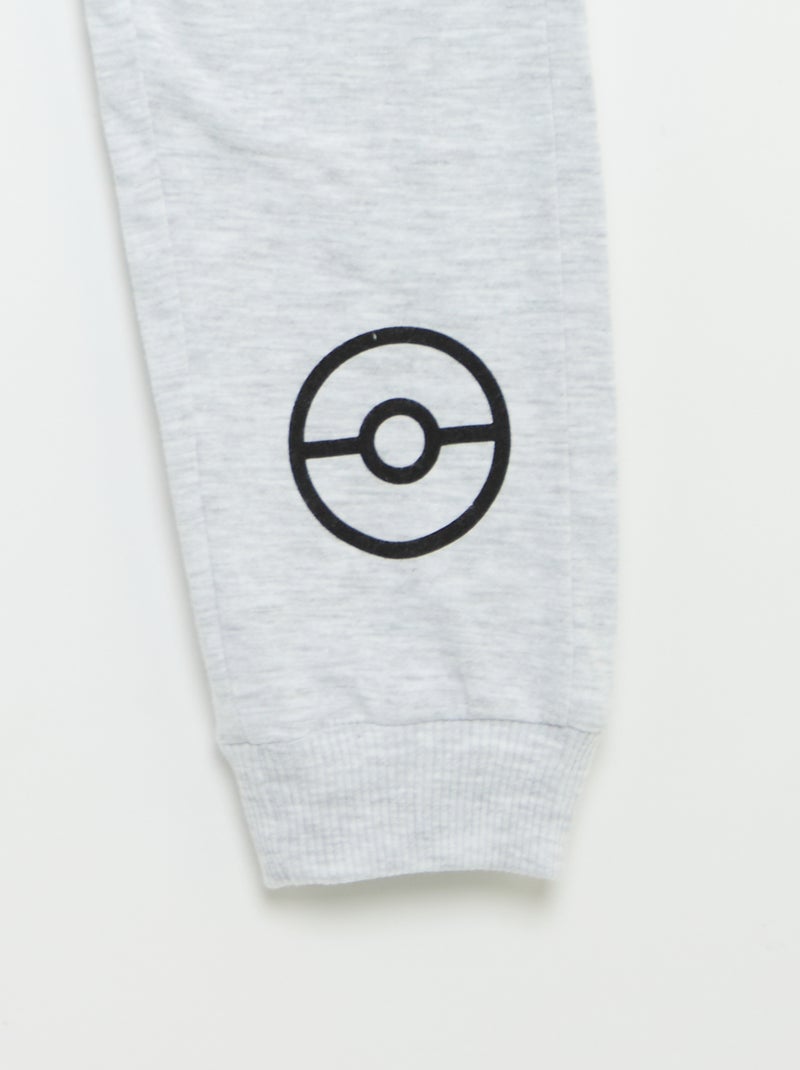Ensemble de pyjama long 'Pikachu' 'Pokémon' - 2 pièces Noir - Kiabi