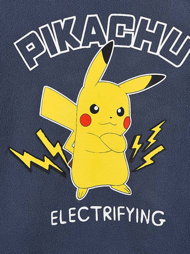 Ensemble de pyjama long 'Pokémon' en polaire - 2 pièces Bleu - Kiabi