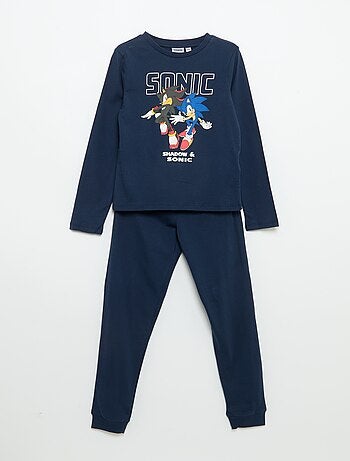 Ensemble de pyjama long 'Sonic' - 2 pièces