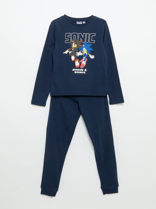 Ensemble de pyjama long 'Sonic' - 2 pièces - Kiabi Ensemble de pyjama long 'Sonic' - 2 pièces - Kiabi