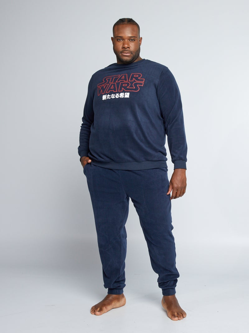 Pyjama Polaire Kiabi Pyjama Star Wars Haut De Pyjama Star Wars Ans