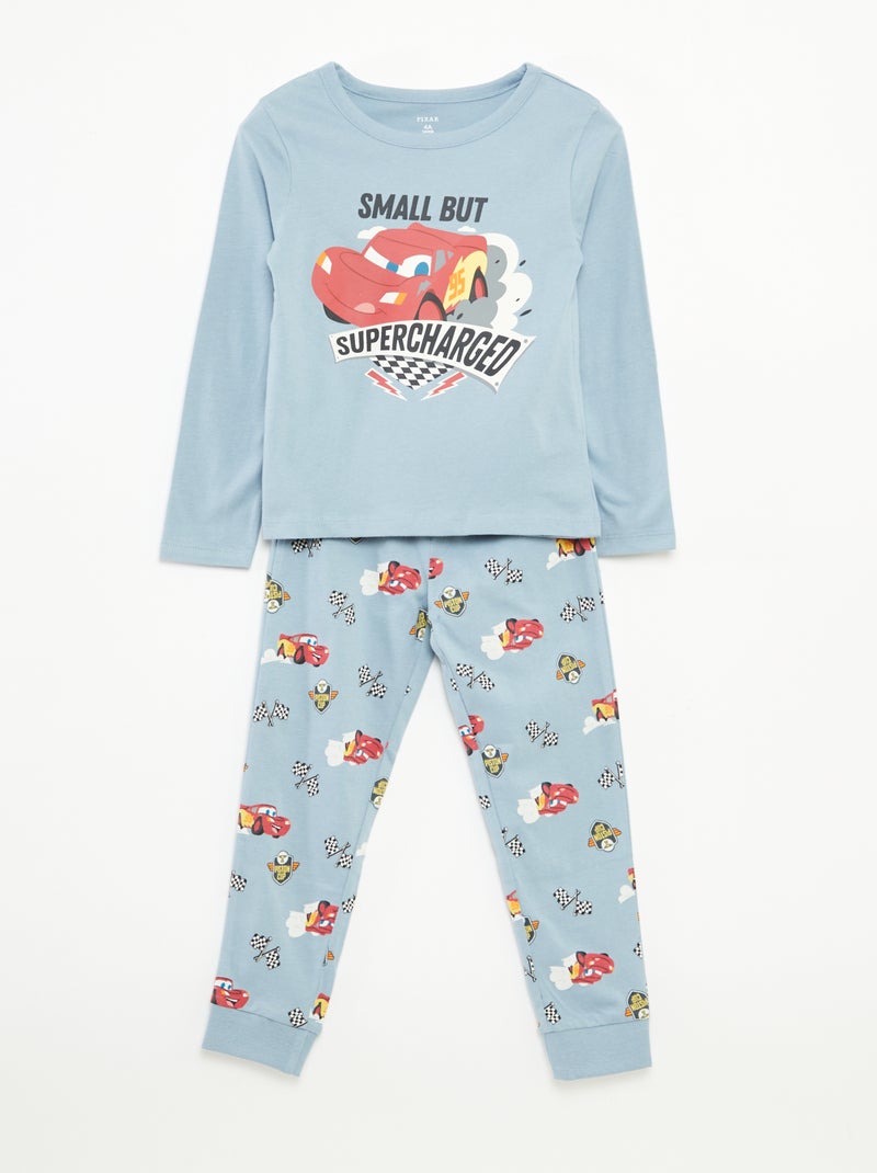 Ensemble de pyjama long t-shirt + pantalon 'Disney' - 2 pièces Bleu - Kiabi