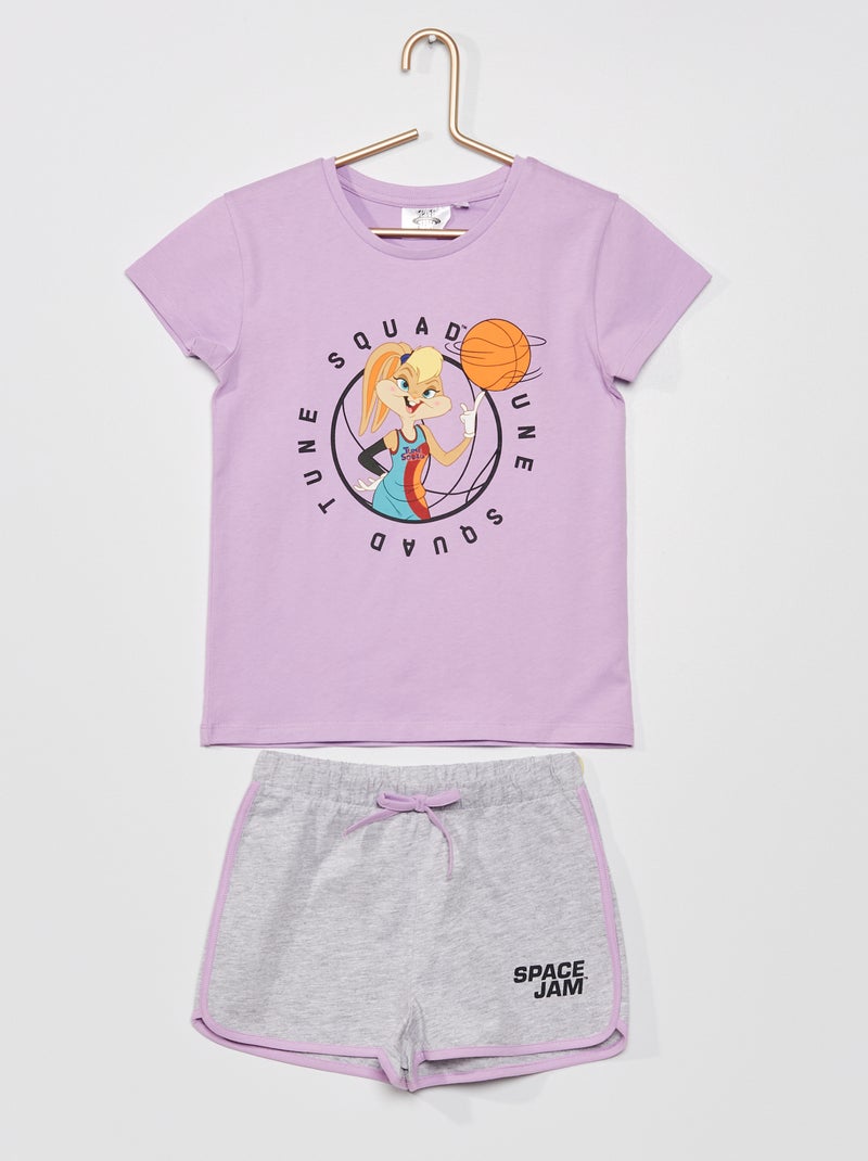 Ensemble de pyjama 'Looney Tunes' Violet - Kiabi