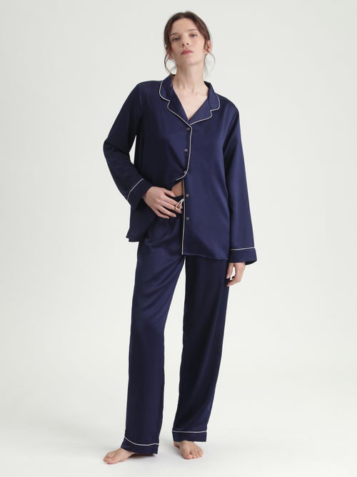 Ensemble de pyjama manches longues Don't Disturb - Kiabi